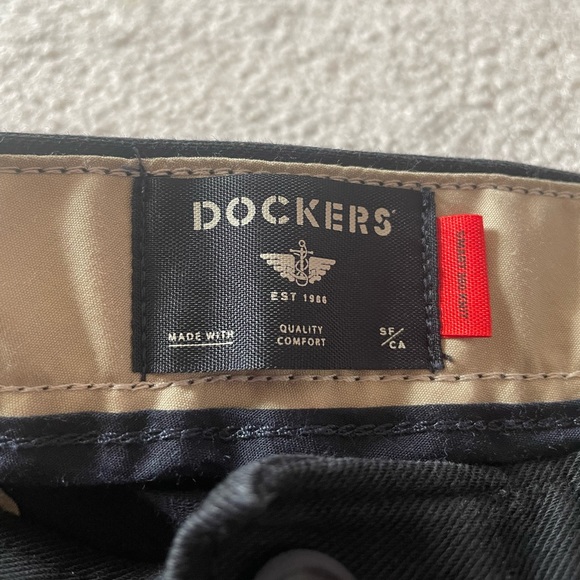 Dockers Black Mens Pants; Size 32 Straight - Picture 5 of 6